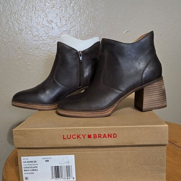Lucky Brand Quinlee Booties - Picture 1 of 8
